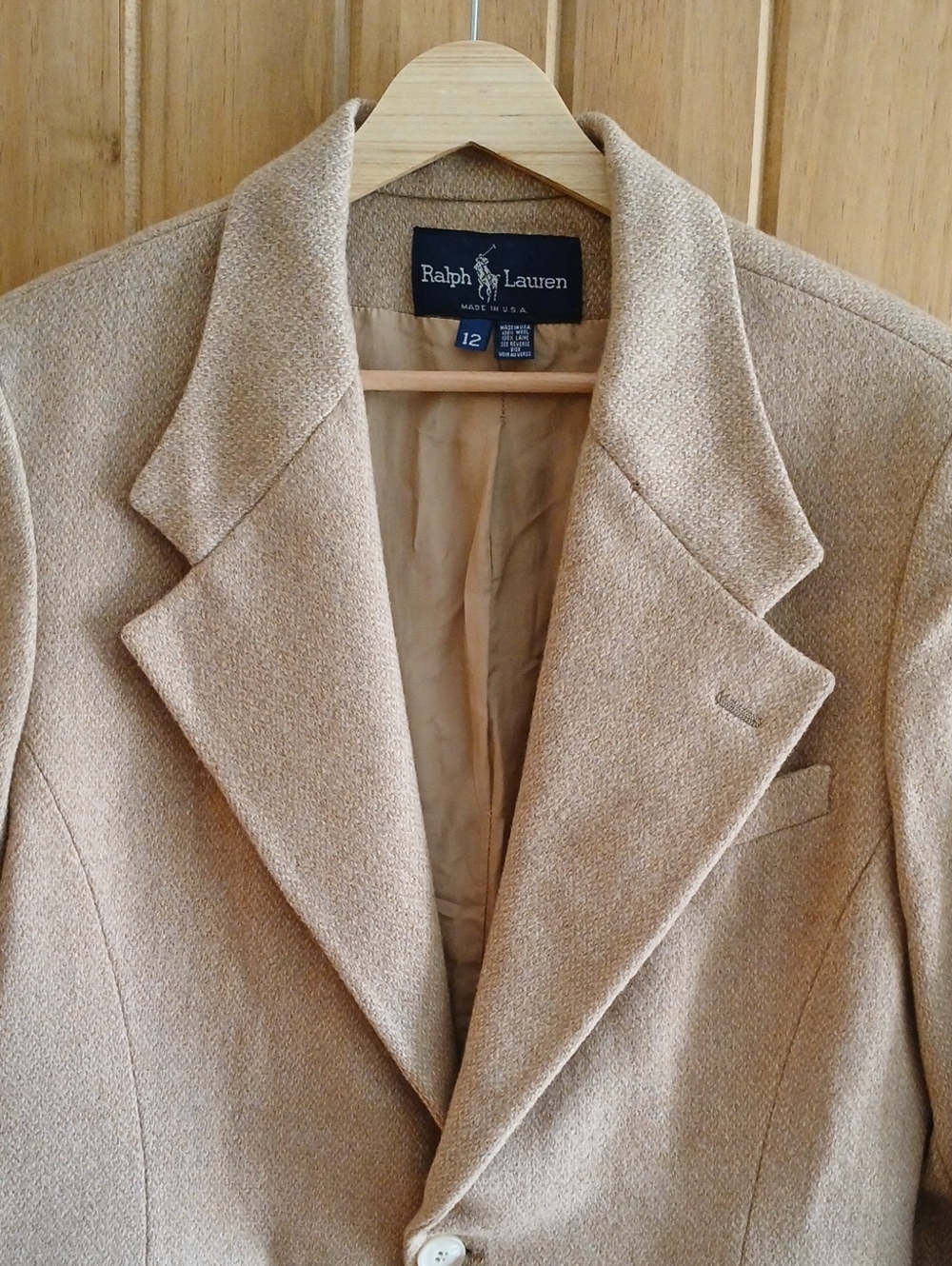 Womens Vintage Ralph Lauren Wool Blazer - 12 - Picture 2 of 12